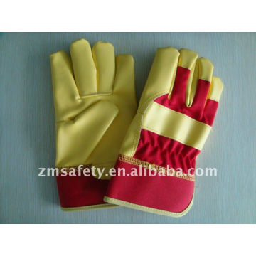 PU Leather Garden Working Gloves for Children ZM366-L